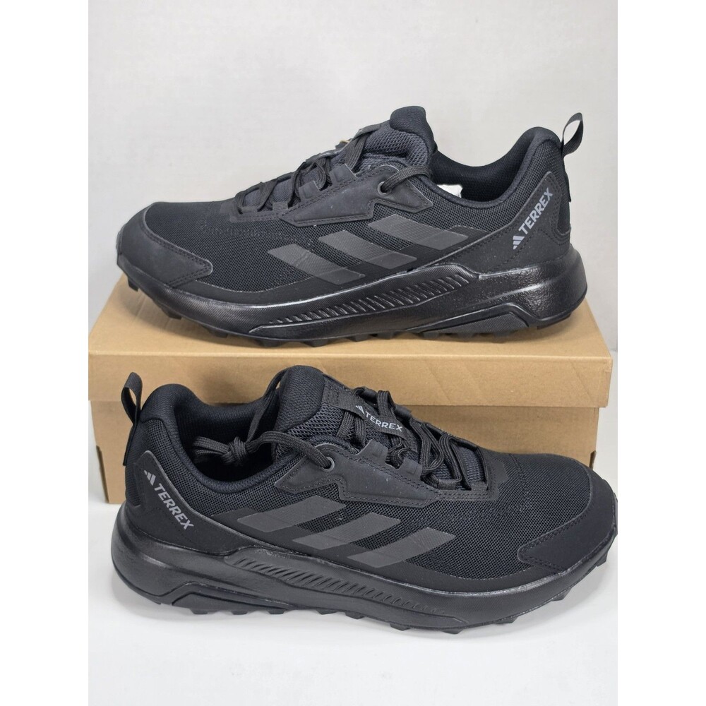 Adidas Terrex Anylander Hiking Trail Shoes Black Grey Women's Size 11